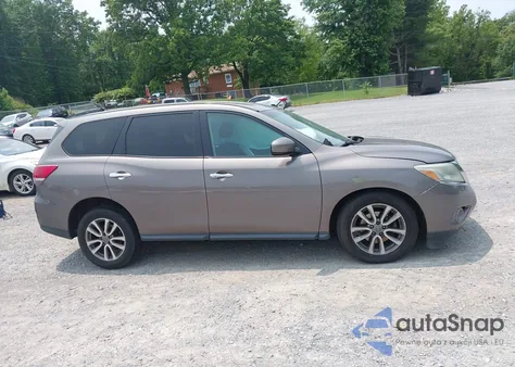 2013 Nissan Pathfinder S z USA, uszkodzony, nr VIN 5N1AR2MM9DC656765